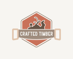 Woodwork Workshop Tools logo design