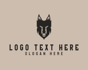 Wolf Head Animal logo