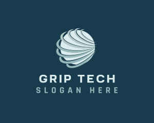 Business Tech Sphere logo design