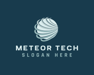 Business Tech Sphere logo design