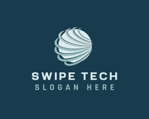 Business Tech Sphere logo design