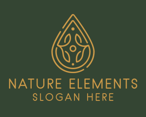 Natural Oil Extract  logo design