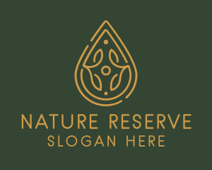 Natural Oil Extract  logo design