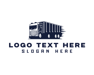 Delivery Cargo Truck logo
