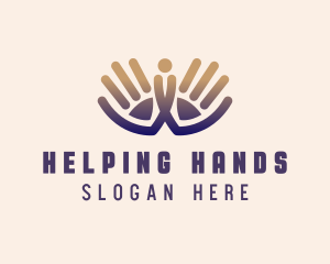 Helping Hands Foundation logo design