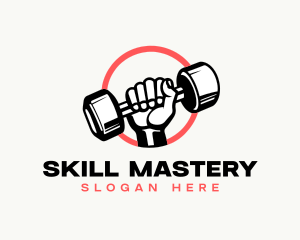 Gym Dumbbell Training logo