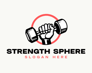 Gym Dumbbell Training logo