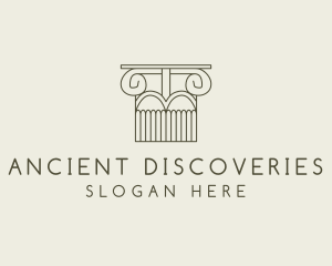 Ancient Column Finance logo design