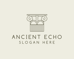 Ancient Column Finance logo design