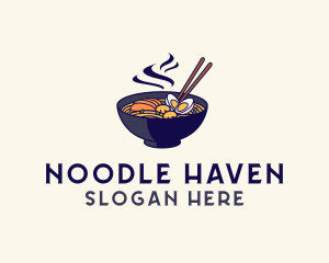 Hot Ramen Noodles logo