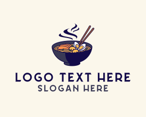 Hot - Hot Ramen Noodles logo design