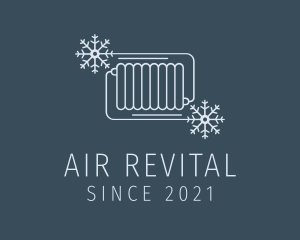 Cooling Refrigeration Radiator logo design