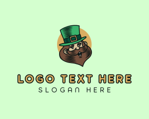 Happy Irish Leprechaun  logo