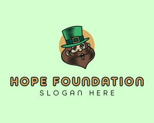 Happy Irish Leprechaun  logo
