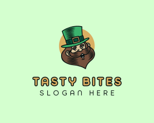 Happy Irish Leprechaun  logo