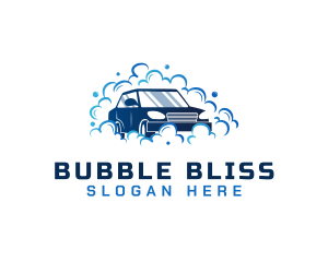 Cleaning Bubble Carwash logo