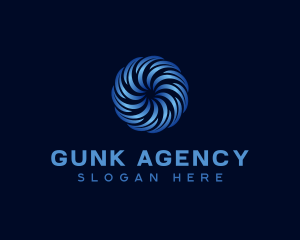 Fintech Business Agency  logo design