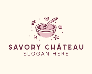 Mixing Bowl Pastry Baking logo design