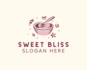 Mixing Bowl Pastry Baking logo design