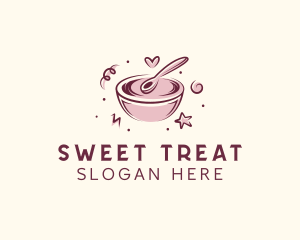 Mixing Bowl Pastry Baking logo design