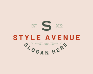 Tailoring Stylist Boutique logo design