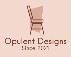 Minimalist Chair Design logo design