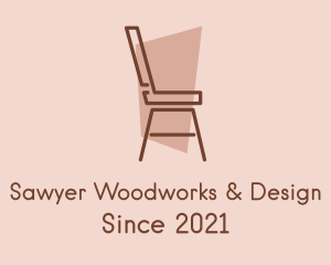 Minimalist Chair Design logo design