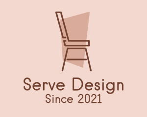 Minimalist Chair Design logo design