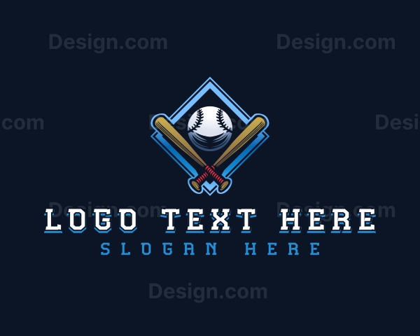 Baseball Sports Tournament Logo