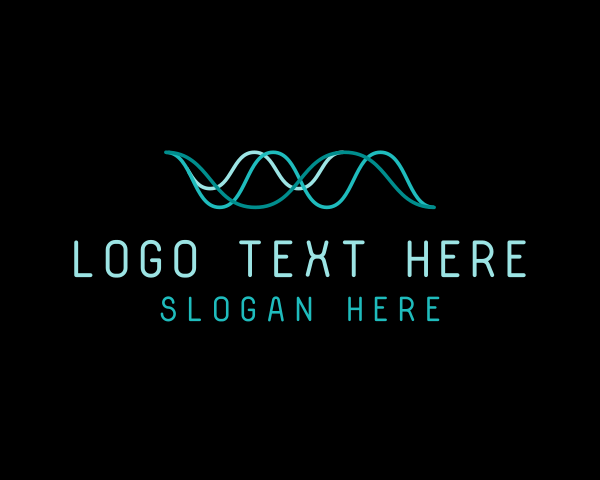 Waves logo example 1
