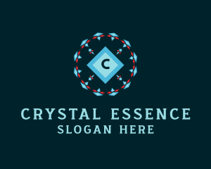 Diamond Crystal Jewelry logo design