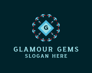 Diamond Crystal Jewelry logo design