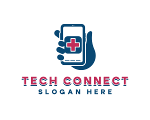 Medical Phone Emergency logo design