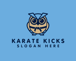 Karate Bird Owl logo