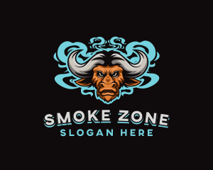 Smoke Bison Gaming logo design