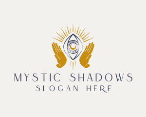 Mystic Hands Eye Pearl logo