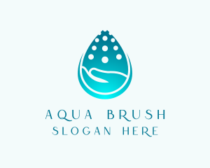 Hand Liquid Cleaner logo design