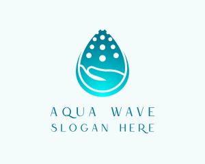 Hand Liquid Cleaner logo design