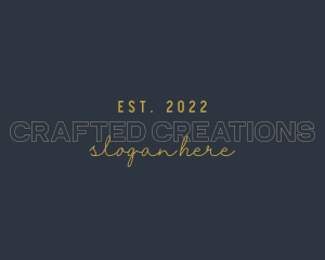 Boutique Elegant Signature logo design