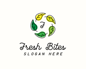 Organic Leaf Wellness logo design