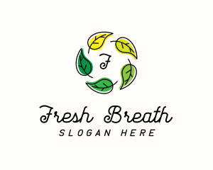 Organic Leaf Wellness logo design