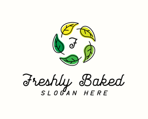 Organic Leaf Wellness logo design