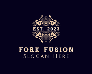 Fork Spoon Dining logo design