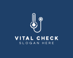 Temperature Check Up logo design