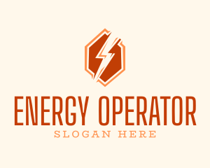 Lightning Energy Company logo design