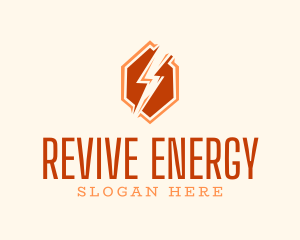 Lightning Energy Company logo design