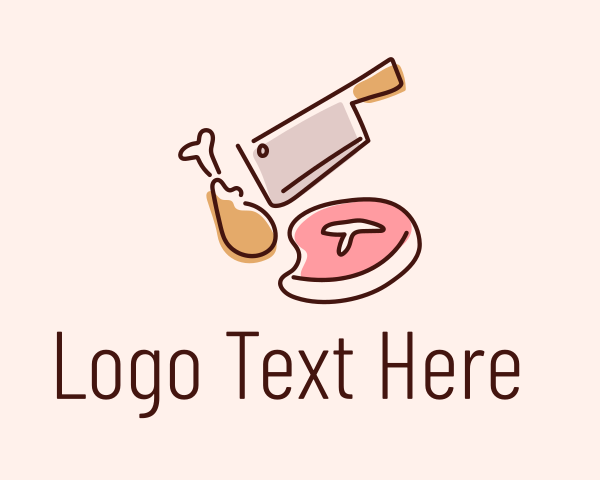 Meat Shop logo example 2