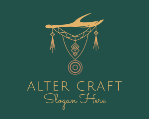 Macrame Hanger Decoration  logo design