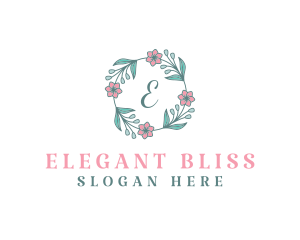 Flower Wreath Wedding Planner logo