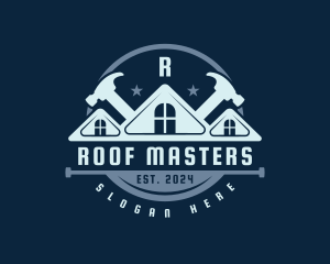 Hammer Roofing Renovation logo design